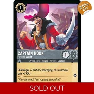 Captain Hook, Forceful Duelist